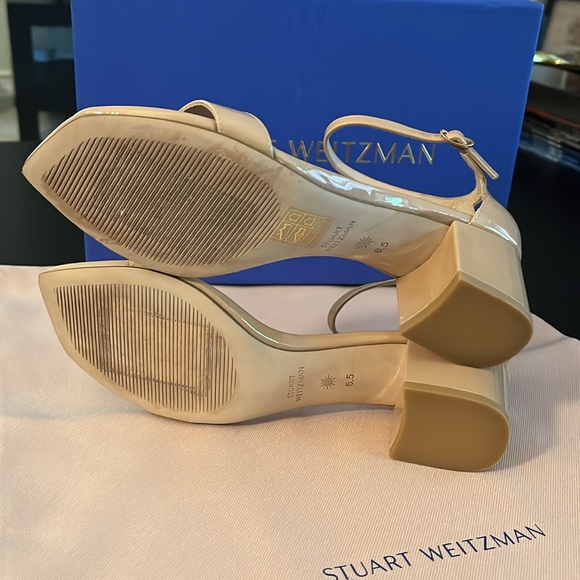 New Stuart Weitzman Ankle Strap Sandal - Picture 2 of 5